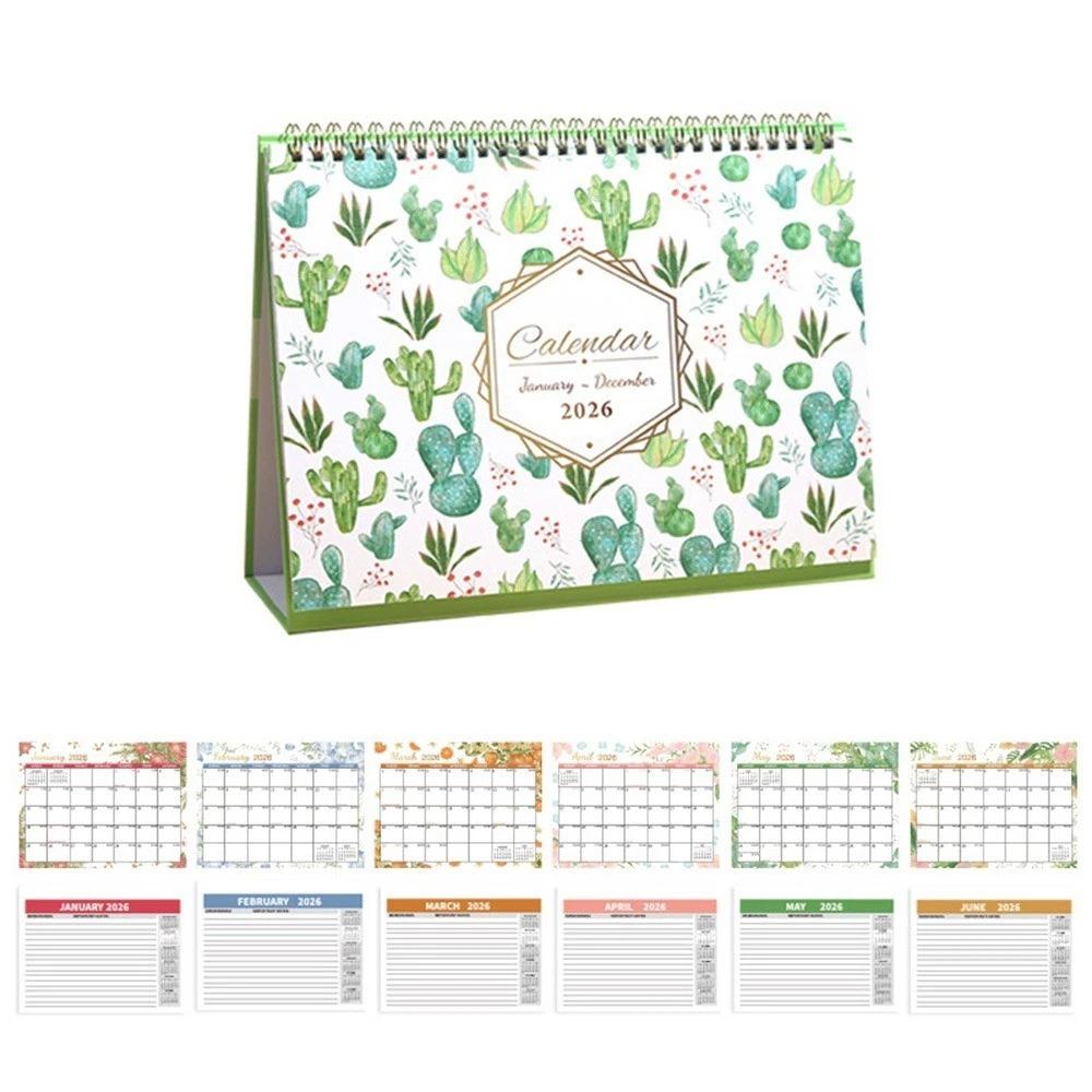 Printing Mini Calendar To Do List Daily Planner 2026 Schedule Planner  Desktop Decorations