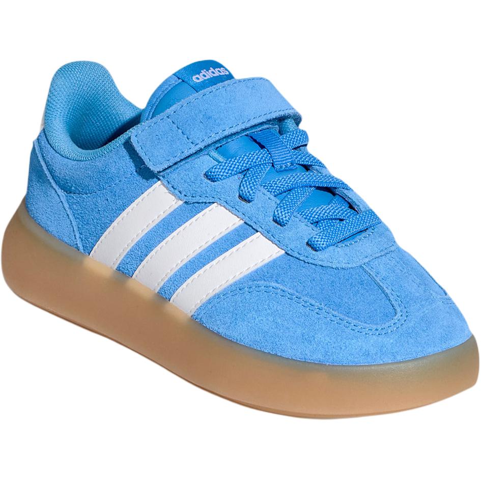adidas Barreda Decode Синтетическая кожа Нейлон Замша C Удобные Универсальные Низкие Кеды для скейтбординга Детские кроссовки Синие KH7879