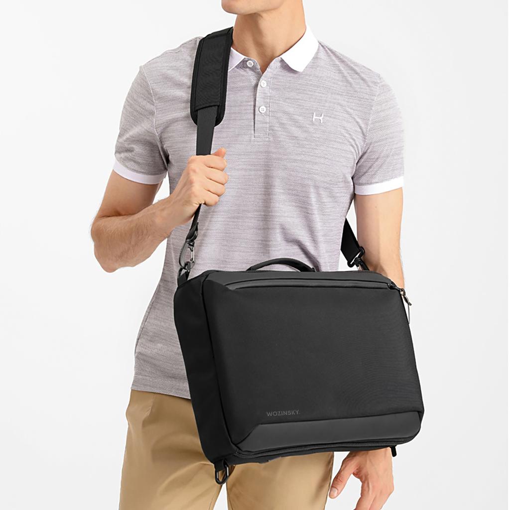 Premium Backpack Bag for 15.6'' Laptop with USB Strap 42x8x28cm - Black