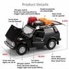 1:Масштаб 1:24 LADA NIVA 2106 Винтажная модель автомобиля Игрушка Музыка Свет Открывающиеся двери Высокодетализированные модели транспортных средств Подарки для мальчиков