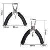 Steel Jewelry Pliers Trumpet Model Pliers Diagonal Pliers Nippers Toothless Sharp Nose Pliers