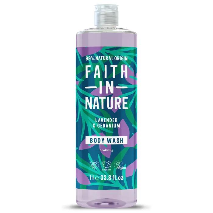 Lavender & Geranium Body Wash 1L