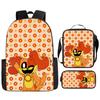 Poppyplaytime Школьная сумка для ученика Детский рюкзак Набор из трех предметов Рюкзак Сумка-портфель Пенал