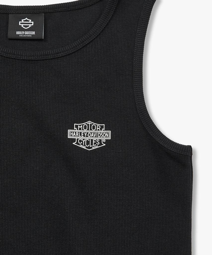 HARLEY-DAVIDSON COLLECTIONS® [Женский] Оригинальный топ с логотипом Bar & Shield Черный_Hh26111058