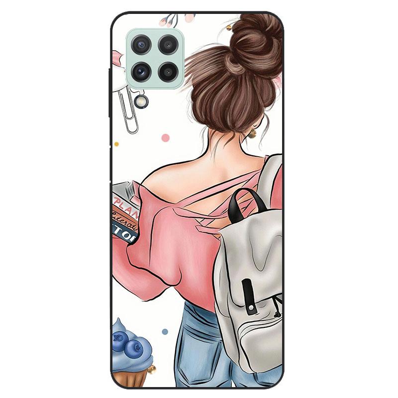 Чехол для Samsung Galaxy M22 M32 4G, задняя крышка для телефона Samsung M22, мягкий чехол для Samsung M32 4G M 22 32, силиконовый бампер 6,4 дюйма