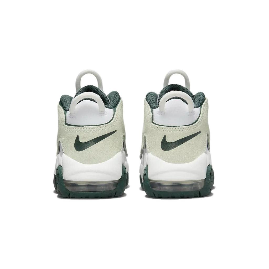 Nike Кроссовки Air More Uptempo PS White Vintage Green детские Summit-White Sea-Glass FQ1937-100