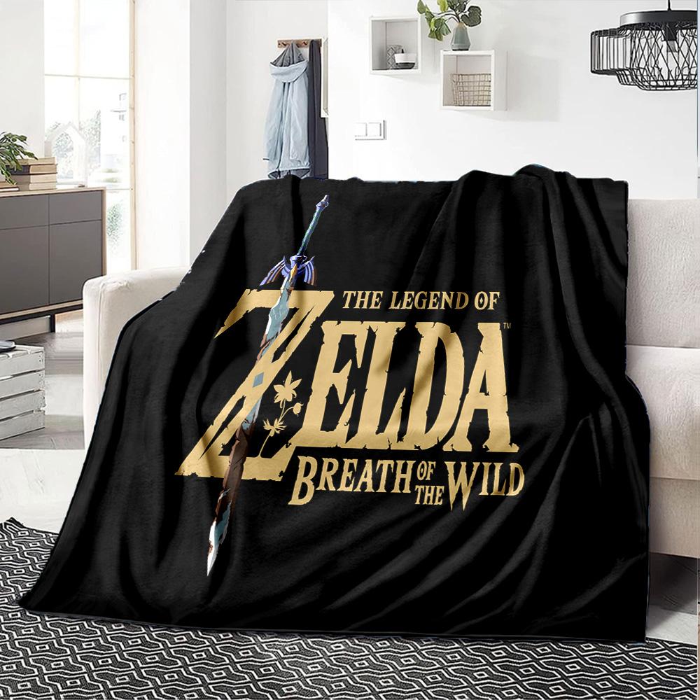 1pc Legend Zelda Skyward Sword flannel Blanket for Super Soft Cute Comfort Blanket for Travel Bedding Couch Sofa Blanket Y82553