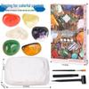 Красочный Кристальный Ископаемый Раскопки DIY Игра-Охота за Сокровищами для Детей
