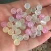 100 шт. 6 мм разноцветные матовые круглые бусины-разделители для изготовления ювелирных изделий своими руками, аксессуары для ожерелий и браслетов