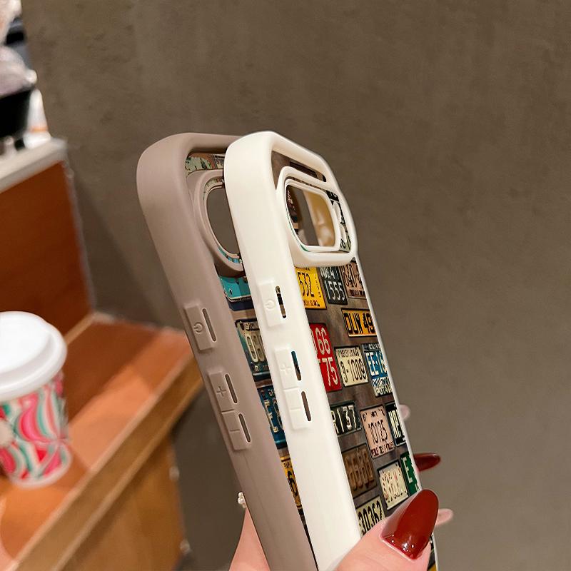 Ретро номерной знак TPU чехол для Google Pixel 10 8 7 Pro Pixel 10 9 Pro XL Ударопрочный силиконовый чехол для Google Pixel 9A 7A 8A