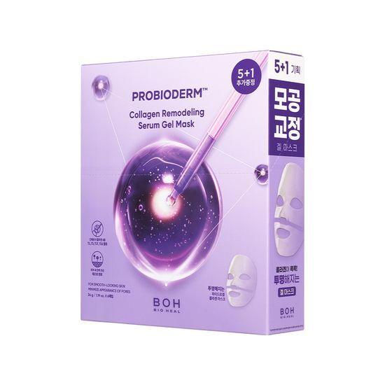 BIOHEAL BOH Пробиодерм коллагеновая ремоделирующая сыворотка-гель-маска (1 шт. / Набор 5+1 шт.)