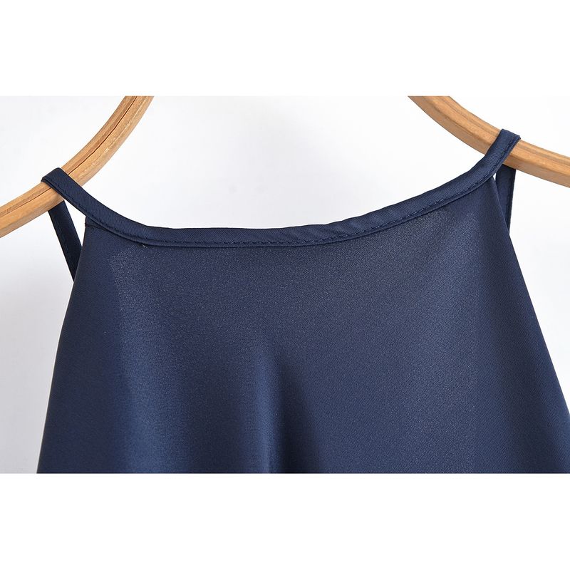 Kaslead New Arrival Women's Clothing Fashion Style Fashion Silk Satin Texture Sleeveless Dress 3068965 800