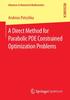 Книга A Direct Method for Parabolic PDE Constrained Optimization Problems