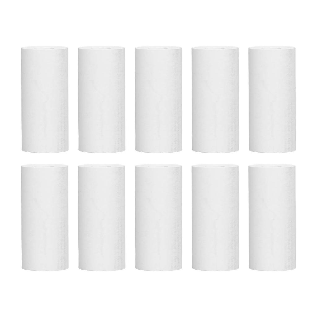10 Rolls Thermal Print Paper Portable Coreless HD Thermal Refill Print Paper Set