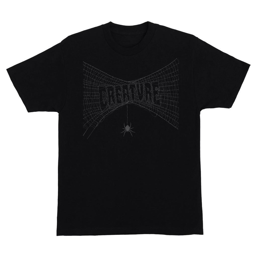 Футболка Creature Skateboards Web 2 Relic Черная