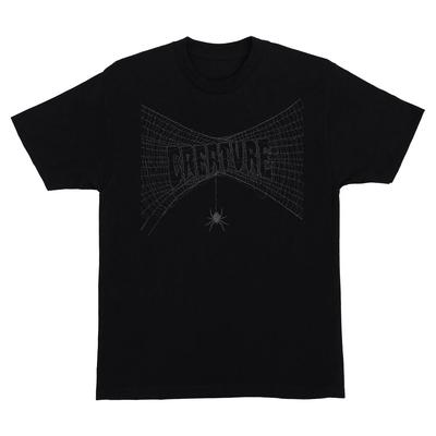 Футболка Creature Skateboards Web 2 Relic Черная