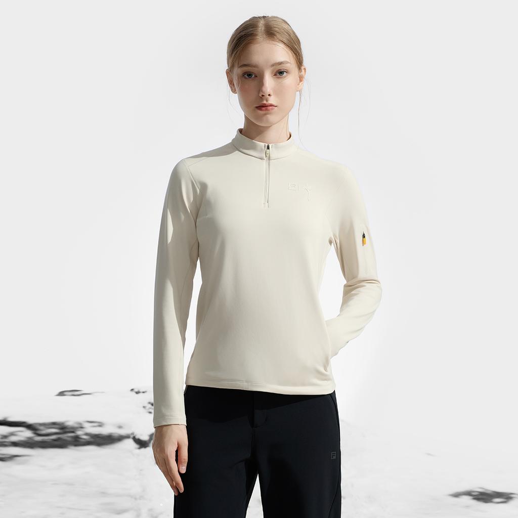 Новая женская футболка FILA EXPLORER серого цвета с пшеничным принтом A11W447207FBG
