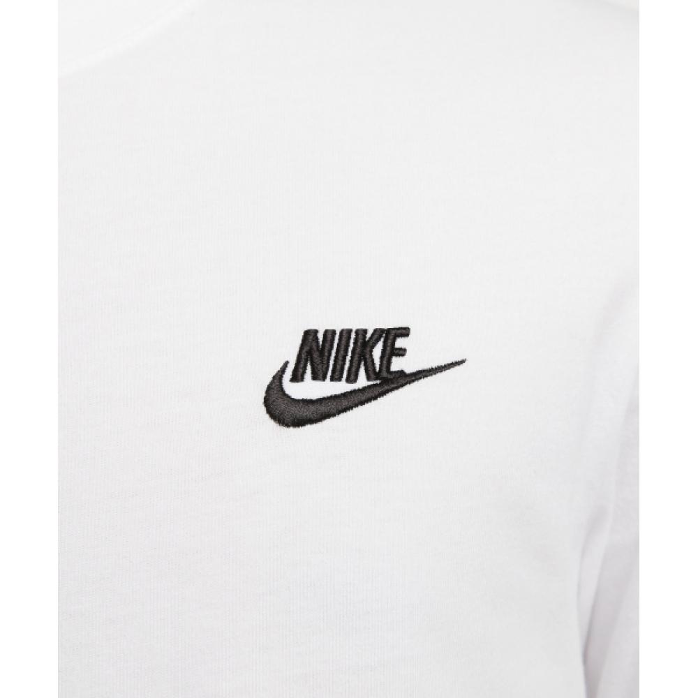 Nike Футболка Sportswear Club M белая черная AR4999 101