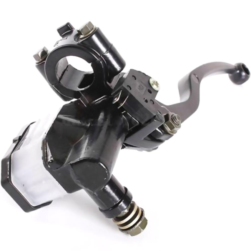 7/8" Brake Master Cylinder with Lever for Suzuki GN125 GS125 125c Aluminum Hydraulic Clutch Pump 10mm Mirror Hole Replacement