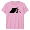 Home Is Where You Pitch TShirt Tent Outdoors Birthday Gift For Him And Her