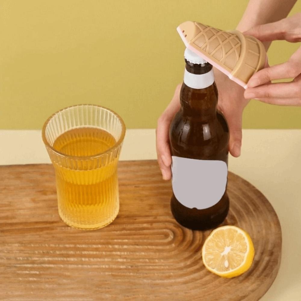 Portable Magnetic Bottle Opener Plastic Beverage Opener Durable Box Opener Travel