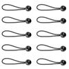 Bungee Elastic Pack of Rubber Ball Bungee Elastic Suitable for Fixed Household Automotive Cargo Curtain Cord, Rope, 10, Band, Cord, Rope, Camping,