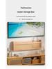 Wall-Mounted Wooden Router & Modem Storage Box: Power Strip Organizer & Socket Cover
