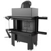 Стальной камин KRATKI NBC 680/280 7 кВт Ø 160 черный thermotec