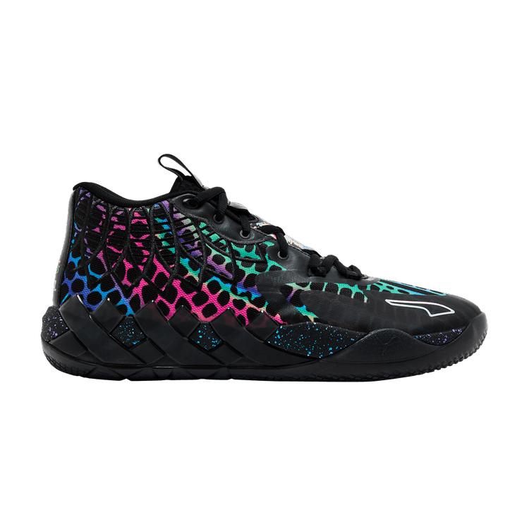 Мужские кроссовки Puma LaMelo Ball MB.01 Черепашки-ниндзя Бакстер Стокман Черный/Разноцветный