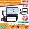 Android For Mitsubishi Outlander 2012- 2018 Car Radio Carplay Navigation GPS Stereo Auto Screen Bluetooth Multimedia Player