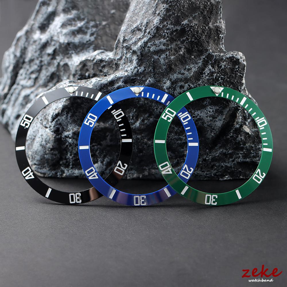 38 мм Керамический Сплав Вставка Безеля Кольцо Наклон для Корпуса Часов Water Ghost NH35 NH36 для GMT Дайвинг Мужские Часы Деталь Аксессуары