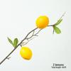 New Year Floral Arrangement with Golden Eucalyptus, Fan Leaf, Simulated Holly, Ginkgo, and Golden Leaf.