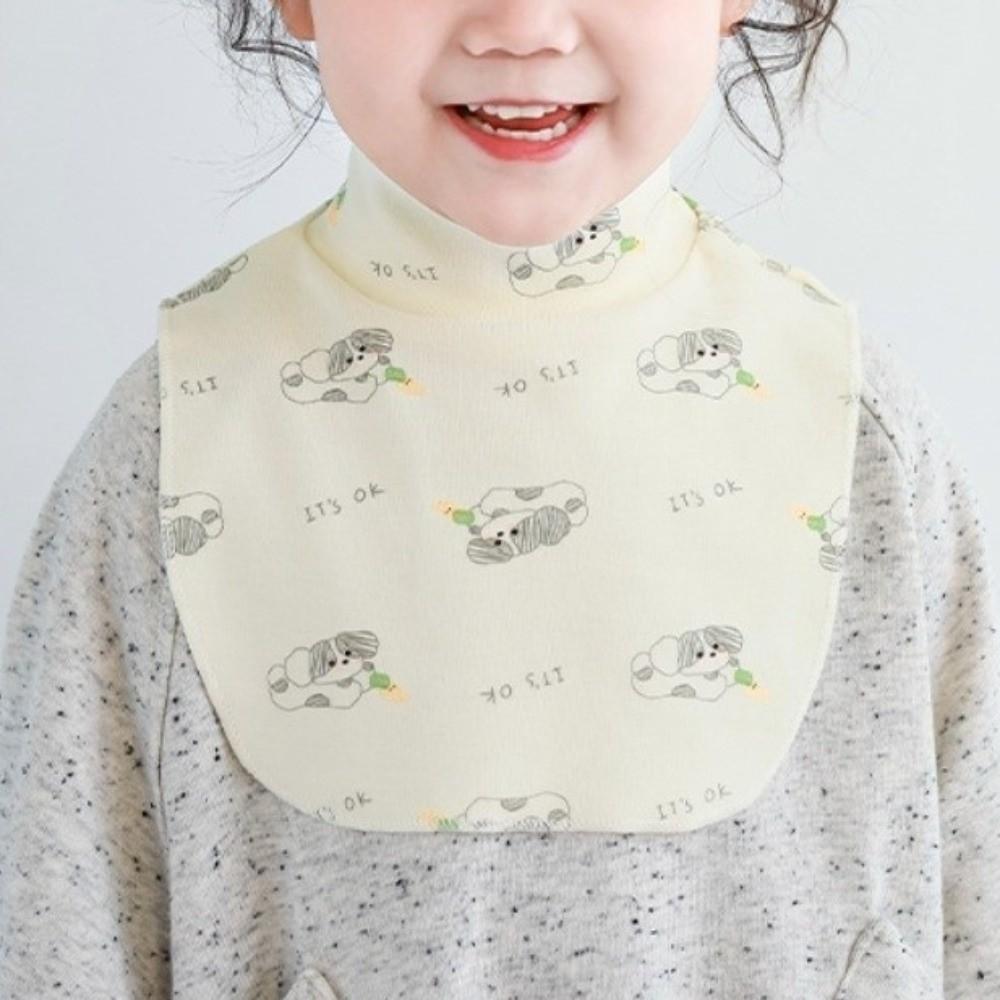 Detachable Toddler Neck Warmer Solid Color Mock Neck Cover New Hijab Extensions For Boys Girls