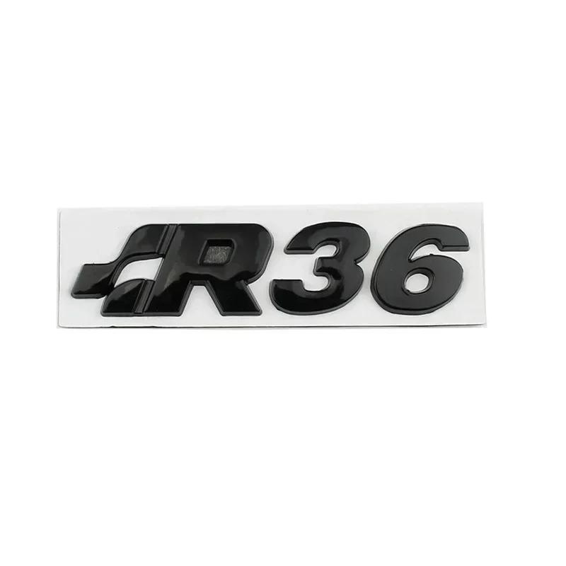 AABLE1 3D Металлическая наклейка-эмблема на задний багажник R32 R35 R36 Для VW SR32 SR35 SR36 Volkswagen Golf MK4 Passat Tiguan