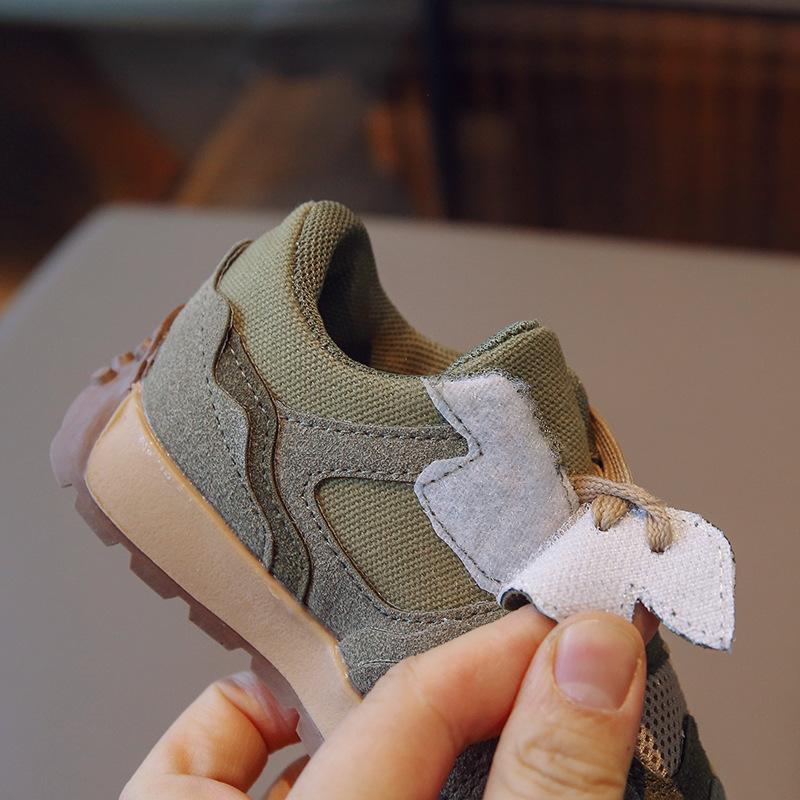 Spring and Autumn Children's Sports Shoes Kid Casual Shoe Soft Soled Girl Sports Shoe Boy Running Shoe