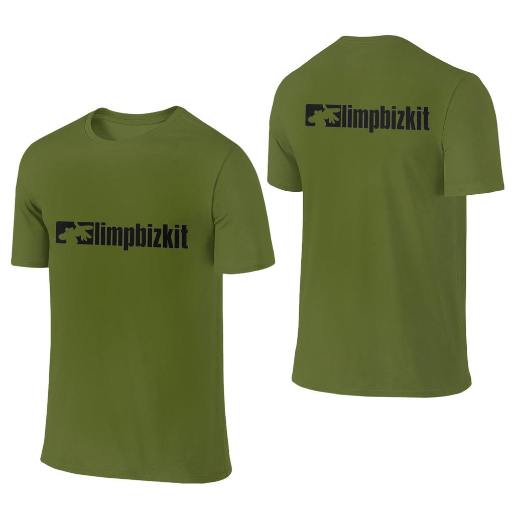 100 Cotton Limp Bizkit TShirt Unisexs Double Sided T Shirt Unisex ONeck Summer Shirts Tops Oversized