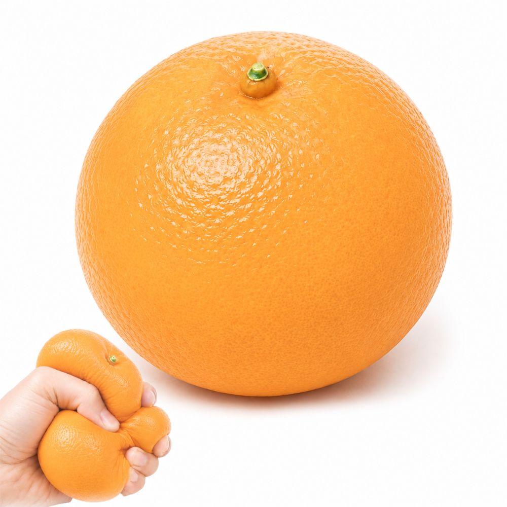 Slow Rebound Realistic oranges Squeeze Toys Artificial Fruit Pinch Toy Children Gifts
