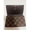 Used LOUIS VUITTON Damier Hebene Wallet