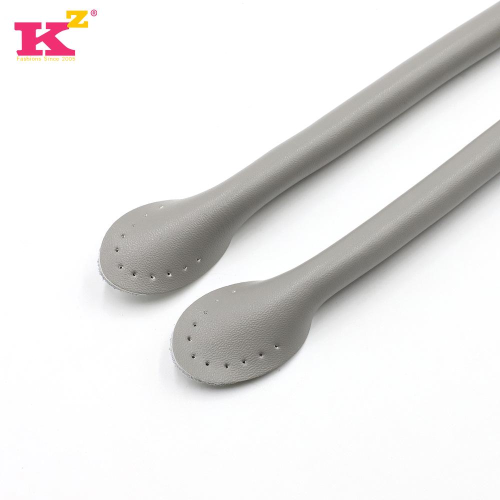 Черная натуральная кожаная ручка для сумки - 50 см, швейные нитки ручной работы из коровьей кожи, аксессуары для сумок своими руками