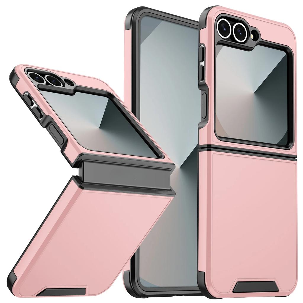 Luxury Original Official Slim Matte Protection Phone Case Samsung Galaxy Z Flip 7 6 5 4 For Wireless Charging Shockproof Cover
