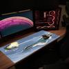 XXL Fighter Jet Large Mouse Pad Military Aviation Warplane Aircraft Desk Mat Non-Slip Rubber Gaming Keyboard Computer Mouse Mats