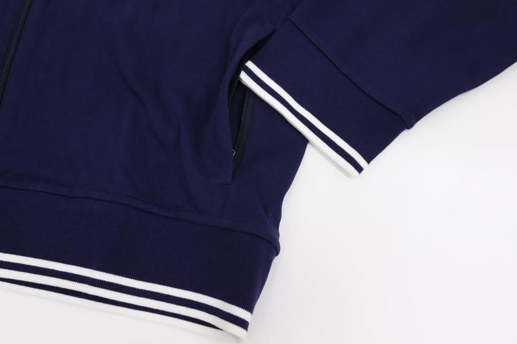 Polo Ralph Lauren Хлопковая трикотажная куртка для трека с логотипом на спине, размер XXL, мужская на молнии, темно-синяя, (Код товара 01020115)