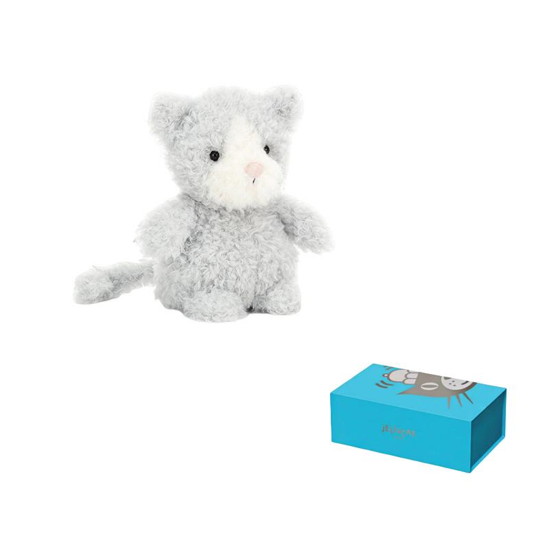 JELLYCAT Серия Кошек Котёнок Компаньон Кукла Плюшевая Кукла Высота 18 см
