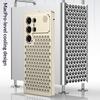 Полый Теплоотводящий 2-в-1 Металлическая Рамка Чехол для Телефона для Samsung Galaxy S23 S24 S25 S26 Ultra Креативный Ароматный Жесткий Чехол