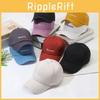 Letter Embroidered Memorie Baseball Cap Round Top Breathable Hat Adjustable Gift