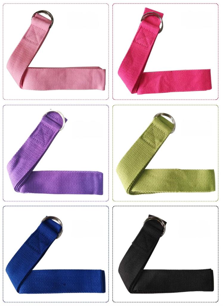 Yoga Stretch Band Resistance Band Anti-Stretch Woven Band Yoga Strap Yoga Aid Eco-Friendly Customizable
