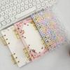 Acrylic A6 Notebook Cover Hard Transparent/Water Ripple Loose Leaf Notebook Shell DIY Photo Album Notebook