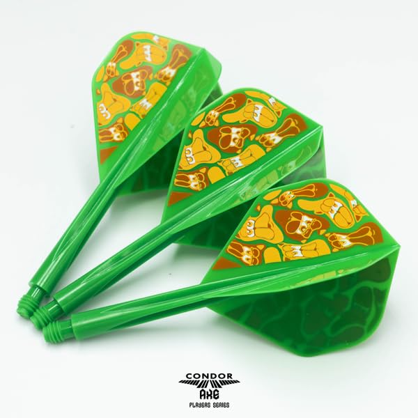 CONDOR Dart Flights Tomoya Goto Model STD XL Green G.T.Monster3