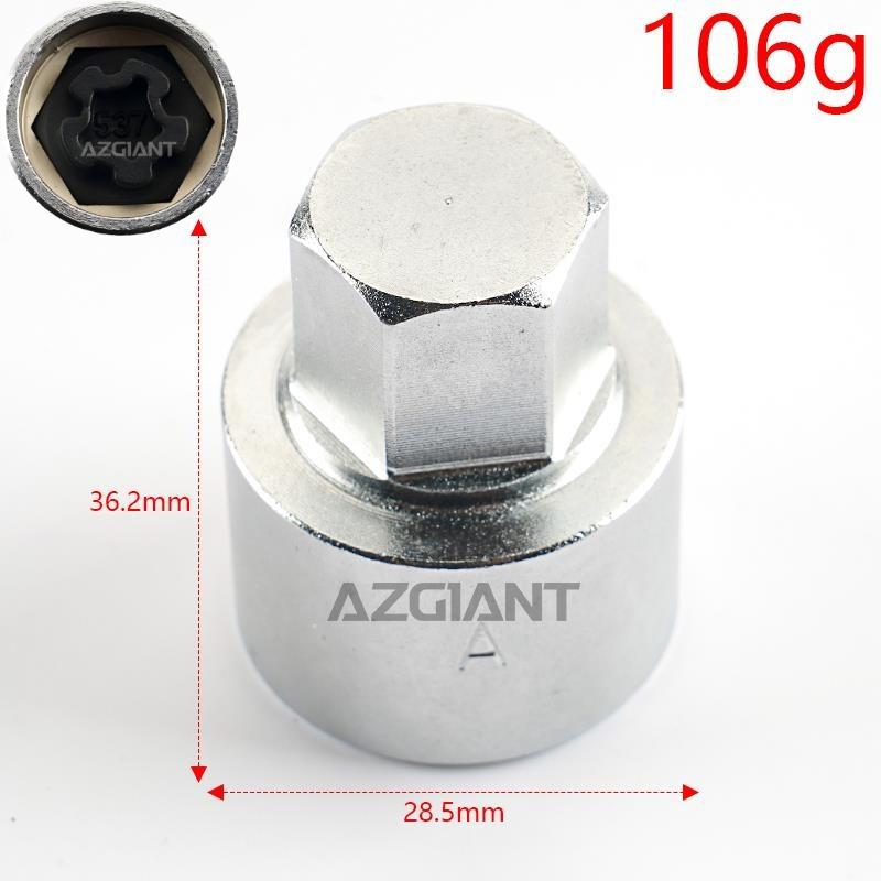 1 шт. Инструмент для снятия противоугонных винтов автомобильных шин, гильза-ключ для Volkswagen Beetle Polo Golf Jetta Passat CC Tiguan, Инструменты для ремонта