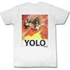 Flash Gordon Yolo White Unisex T-shirt